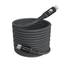 Cabo Magnetic Dragon 3M Tipo-C / Lightning - Chumbo