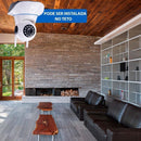 Kit - 6 Câmeras De Segurança IP, Sem Fio, Wi-Fi, HD 720p, Robo, Wireless