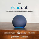 Smart Speaker Amazon Echo Dot 5ª Geração Com Alexa Azul