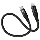 Mini Cabo Dragon USB-C/Lightning 30cm - Preto - VX Case