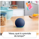 Echo Dot 5ª geração Amazon, com Alexa, Smart Speaker, Preto - B09B8VGCR8