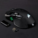 Mouse Gamer Corsair Ironclaw Wireless, RGB, 10 Botões, 18000DPI, Preto - CH-9317011-NA