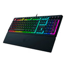 Teclado Gamer Razer Ornata V3, Low Profile, Chroma RGB, Membrana, USB, Layout Us, Preto - RZ0304460200