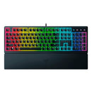 Teclado Gamer Razer Ornata V3, Low Profile, Chroma RGB, Membrana, USB, Layout Us, Preto - RZ0304460200