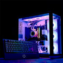 Teclado Mecânico Gamer Husky Anchorage Full Size, RGB, Switch Gateron EF Red, ABNT2, Preto - HTG200PTVR